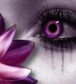 Purple eye