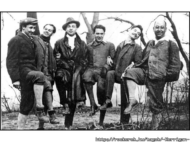 PKOZDY FERENC, GEREBLYS LSZL, ILLYS GYULA, SZNT IMRE, JZSEF ATTILA S SZKELY BLA