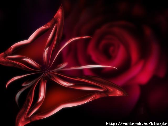 gothic-butterfly-red-rose