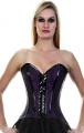 Gothic Overbust Corset - Size: S/M/L