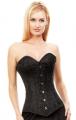 Brocade Overbust Corset - Size: S/M/L