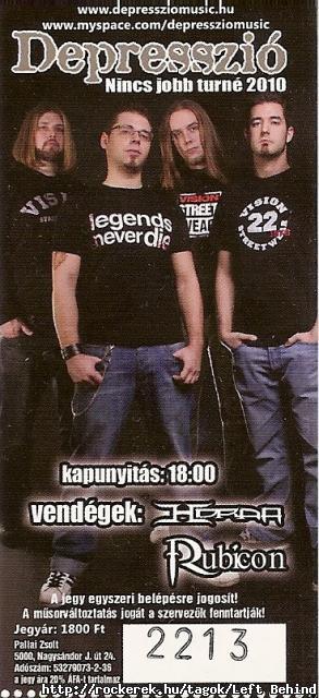 Depressz koncert jegyem xD