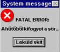 Fatal Error