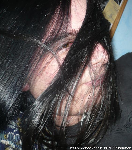 black fucking hair.