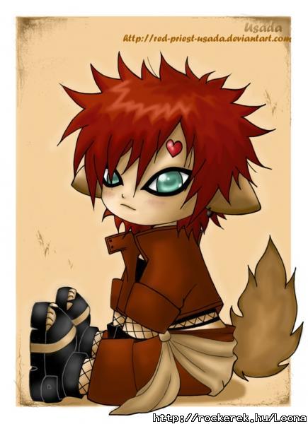 gaara fox chibi