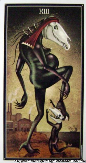 Deviant Moon Tarot- The Death