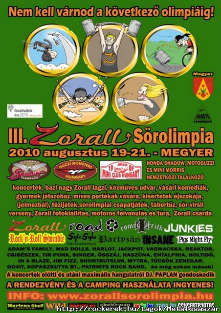 Zorall srolimpia ( ott voltam !!! )