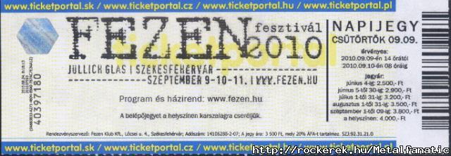 FEZEN 2010 - URIAH HEEP