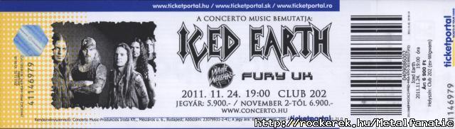 Iced Earth 2011 
