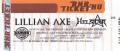 Lillian Axe - Helstar jegy 2