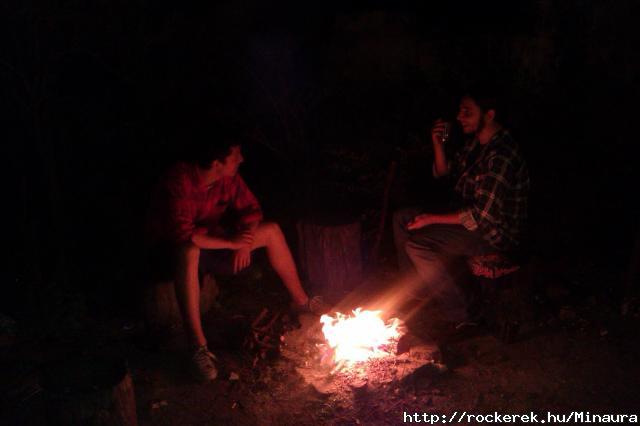 Kertiparty. Beni s Tibi