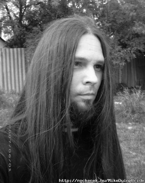 BlackandWhite MikeDyingBride
