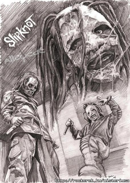 Slipknot - Corey Taylor water