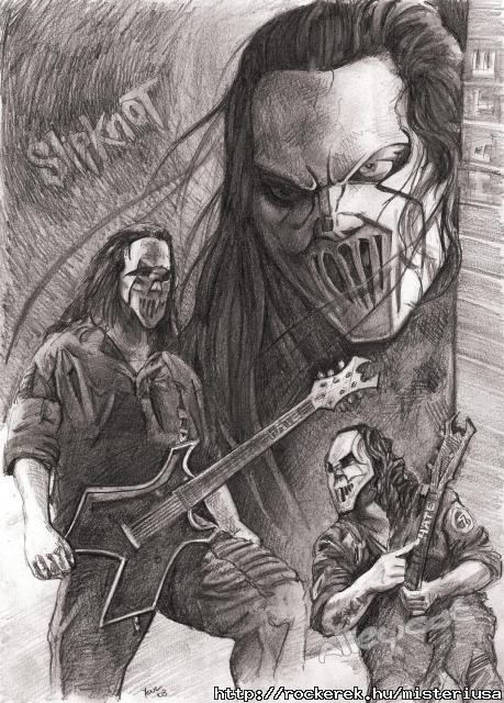 SLIPKNOT Mick Thomson water