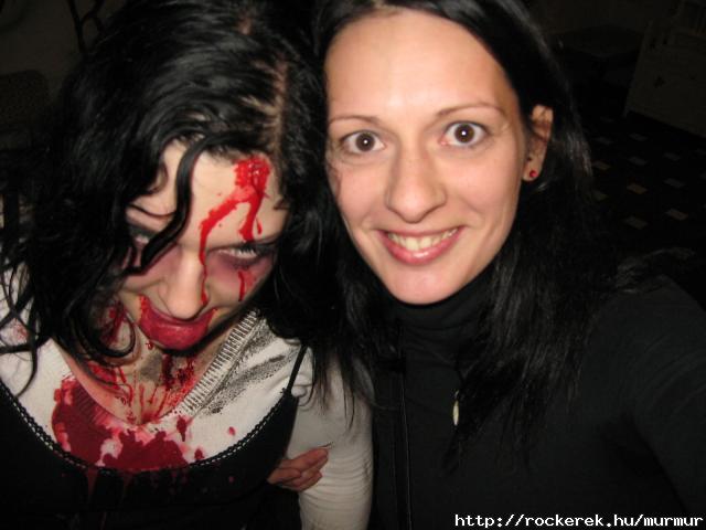 Krisszel zombi flash mobon