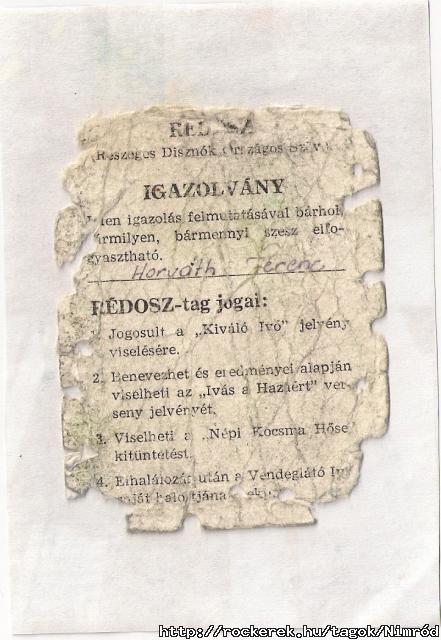 Sokat kellett tenni rte!!! :-))) Anno-1986