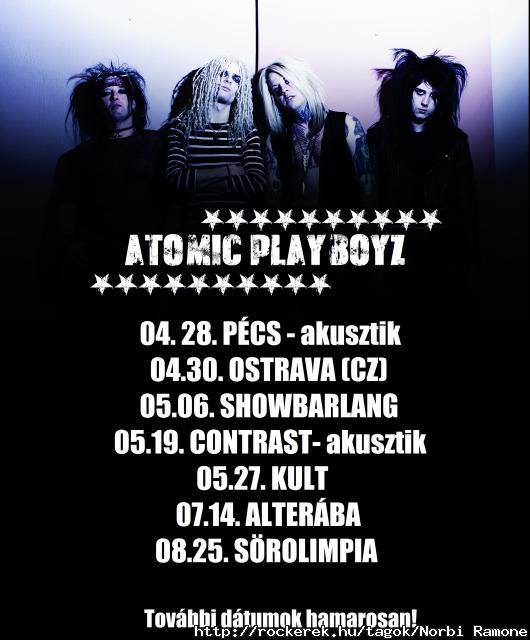 ATOMIC PLAYBOYZ DATES 2016