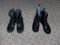 Old and new boots