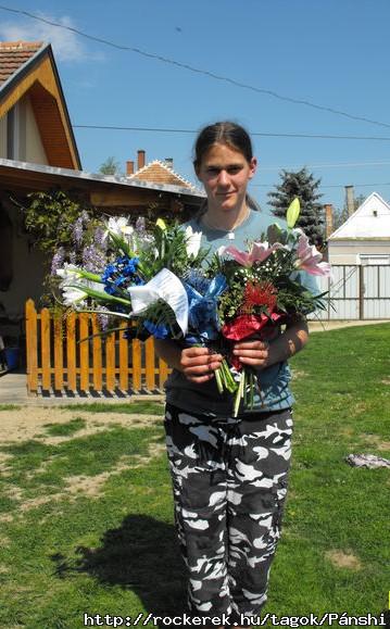 Csak ballagott.. xD