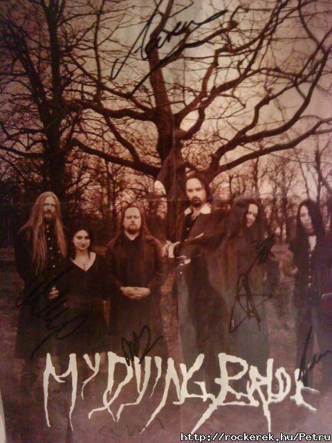 dediklt My Dying Bride poszterem:)