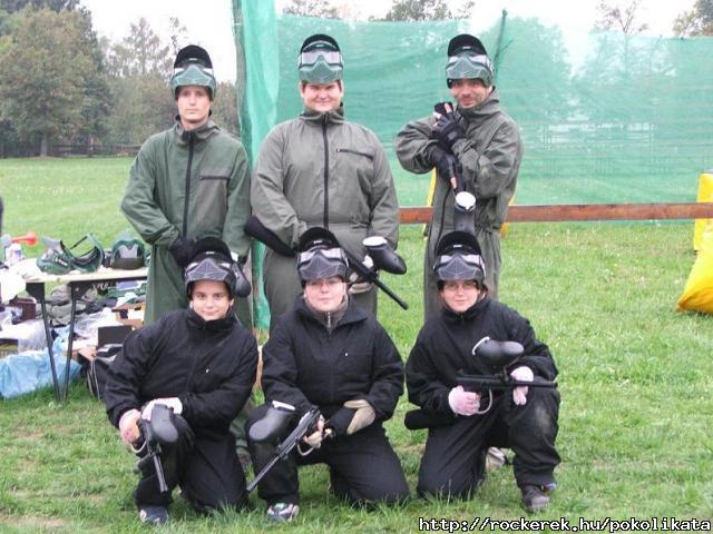 Paintball csapat, a verhetetlenek! :)