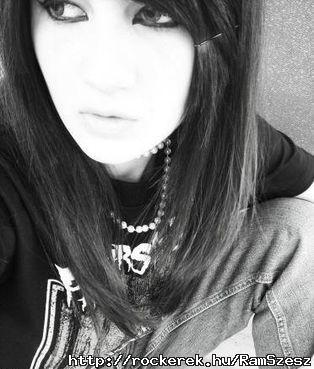 .Look black.