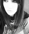 .Look black.