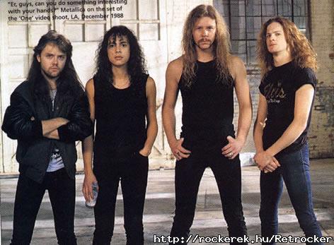 METALLICA. Mg a benylasods eltti METL idkbl.