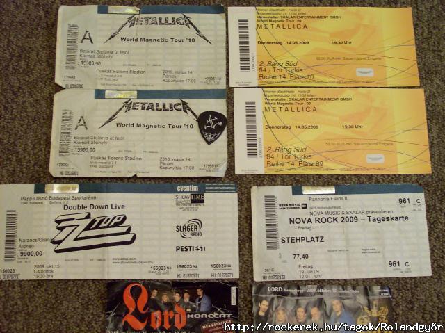 metallica koncert jegyeim...