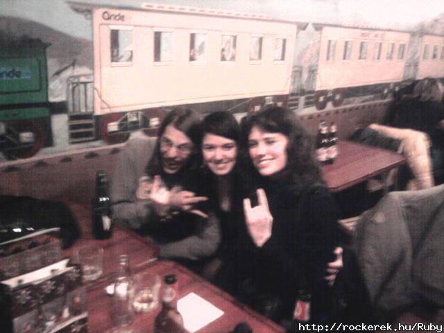 Eszterrel, kossal :)