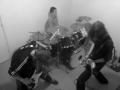 with my band....