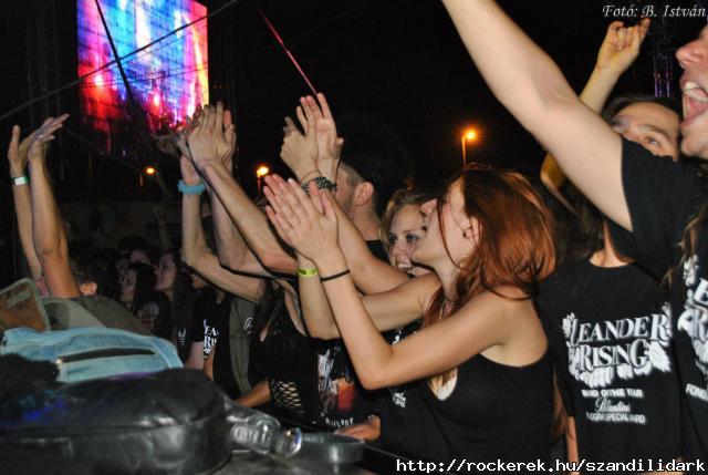 Leander koncert els sor .... :D <3