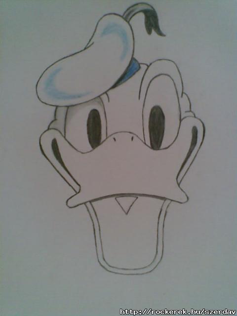 donald kacsa (rajz by me)