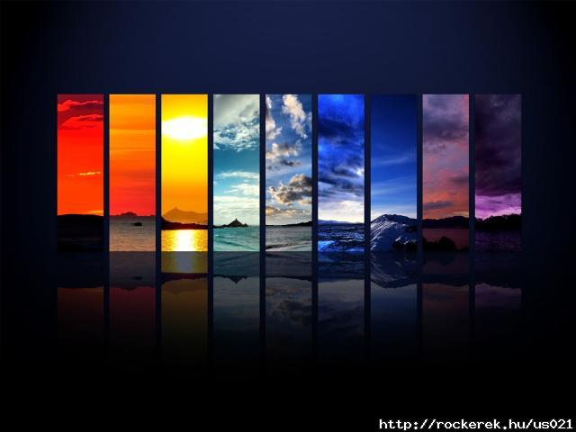 Spectrum of the Sky