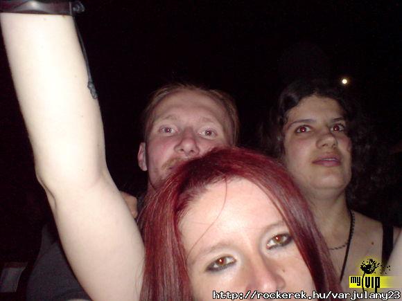 2009.mjus.8-10. Jszboldoghza, Motoros tali, koncert kzben Zsuzsival s Ferivel (bartaimmal)