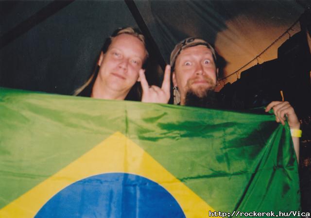 Petri s Janne a brazil zszlvalXD