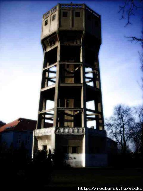 Szolnok golyapark viztorony