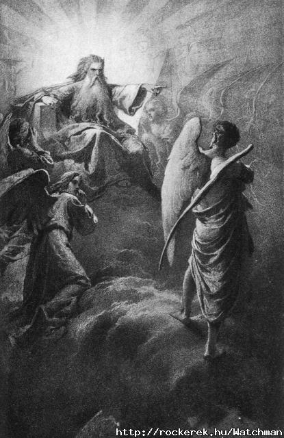 Zichy,Mihaly-Lucifer az rral szemben(Madach)