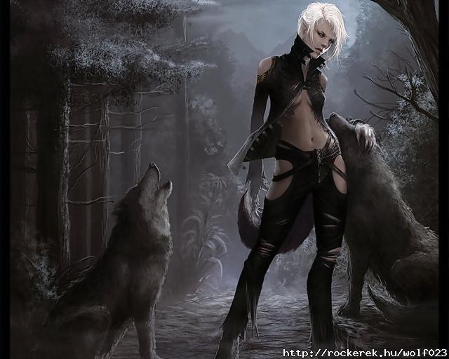 Girl Wolf Trainer