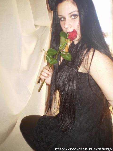 Just like a gothic girl