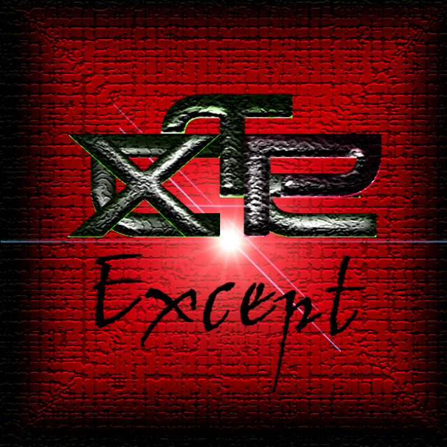 Except logo