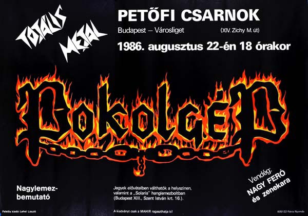 Régi Pokolgép logo