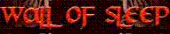 Wall of Sleep logo